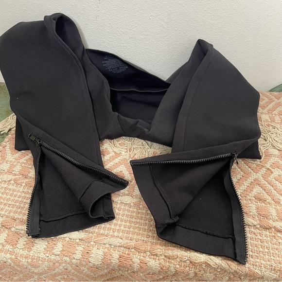 SPANX Seamless Side Zip Leggings Very Black Size L Revolve - Picture 11 of 13